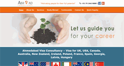 Desktop Screenshot of abroadconsultancy.com